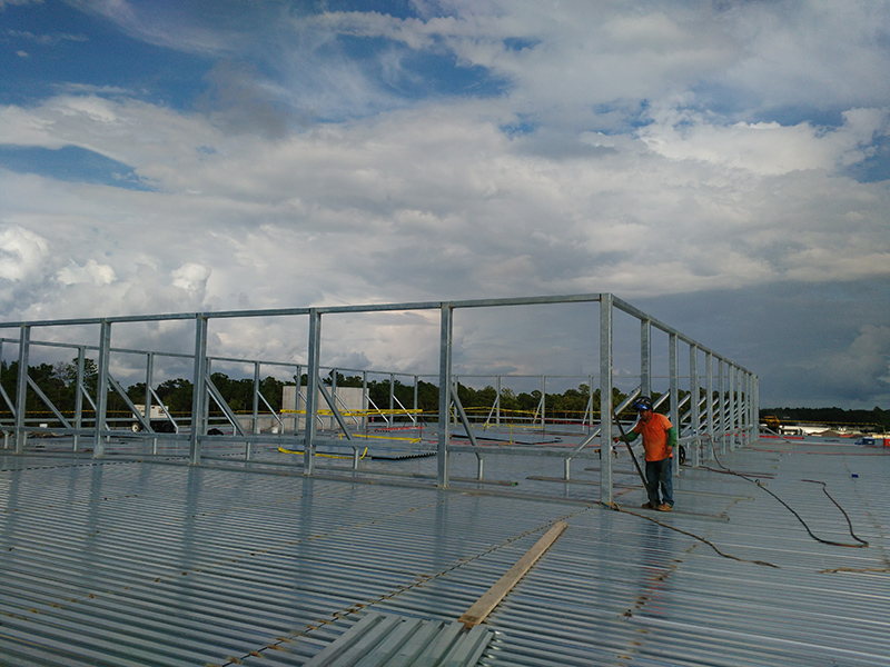 steel decking installation